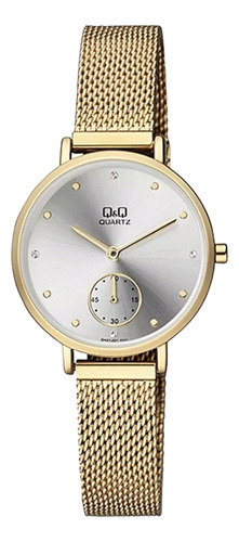 Reloj Para Mujer Q&q Q&q Mujer Qa97j001y Dorado