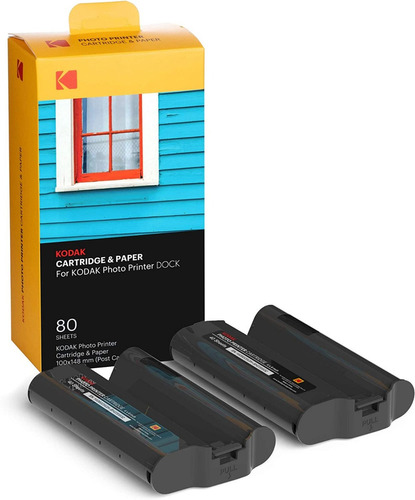 Kodak Cartucho Phc Para Impresora Kodak Dock Plus - 80 Hojas
