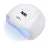 Lampara Secador De Uñas Uv Led 54w Temporizador