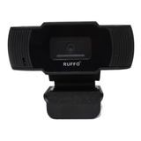 Web Cam Ruffo Full Hd Usb C/ Microfono Pc Notebook