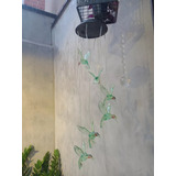 Luz Decorativa Led De Jardín Recargable Con Forma De Colibrí