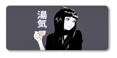 Mousepad Xxl 80x30cm Cod.405 Chica Anime Gris