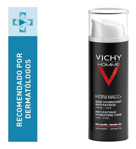 Crema Facial Hidratante Hombres Hydra Mag C+ Vichy Homme 50m