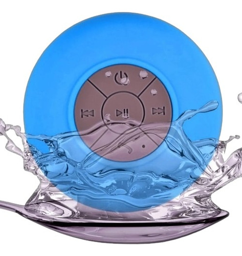 Parlante Portatil Bluetooth Ducha Música Resistente Al Agua 
