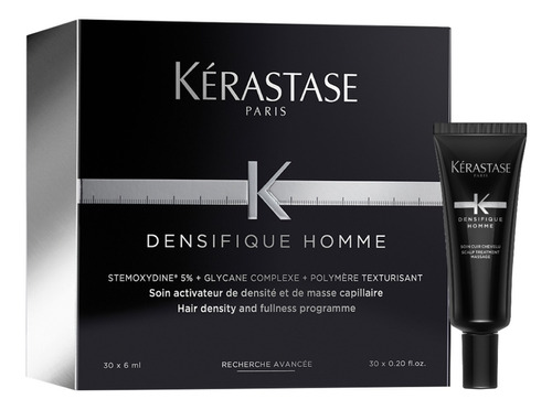 Ampollas Tratamiento Kerastase Cure Densifique Homme 30u Set