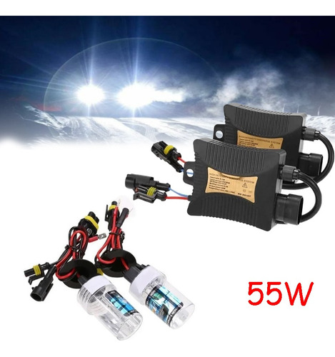 55w H7 Lámpara De Conversión De Luz De Xenón H Kit De Faros