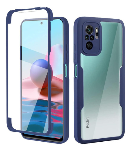 Funda Carcasa Transparente Case & Mica Para Xiaomi Poco M5s