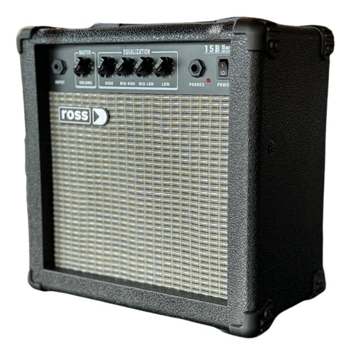 Amplificador Ross B15 Transistor Para Bajo De 15w 