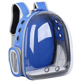 Mochila Porta Mascotas Perro Gato Transparente Visión 