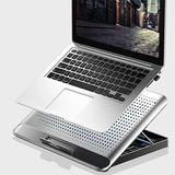 Cooler Base Ventilador Notebook Aluminio Macbook Premiun Usb