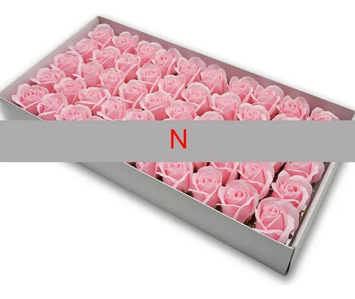 50pcs Rosas Artificiales De Jabón Para Decoración De Bodas