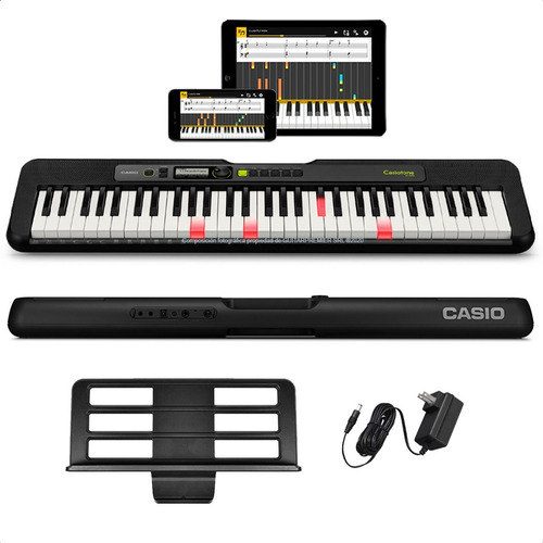 Organo Teclado Casio Lk S250 Sensitivo Atril Usb Fuente App