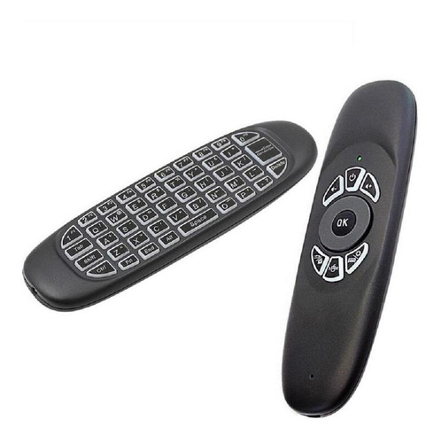 Controle Mini Teclado Air Mouse Wireless Sem Fio Android Tv