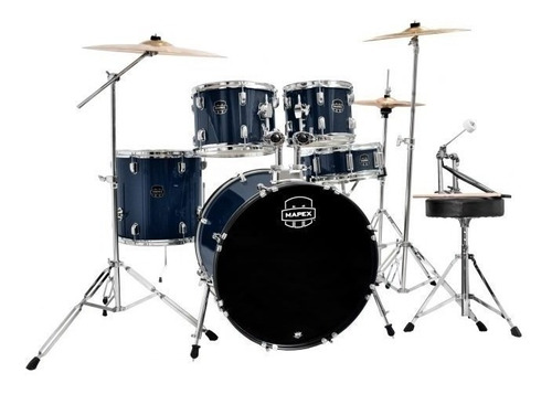 Bateria Mapex Prodigy 5 Peças Pdg5245tyb Royal Blue