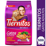 Alimento Para Gatos Adultos Tiernitos Balanceado 500g