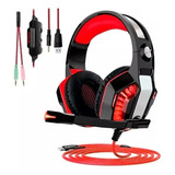 Headset Gamer Knup Kp-491 Hathor Pro Led Multiplataforma