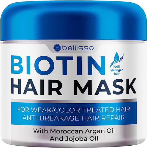 Biotina Con Aceite Argan Para Cabello Seco Dañado Acondicion