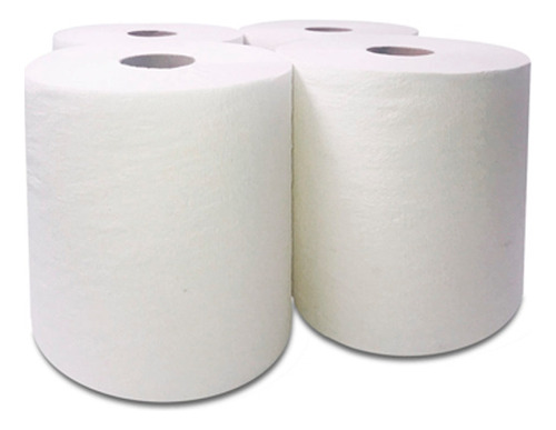 Bobina Toalla Papel Pack 4 Rollos De 200 Mt X 20 Cm