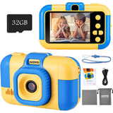 Cámara Selfi Digital Suiza 1080p Para Niños Azul