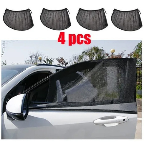 4 Fundas Para Ventanas Delanteras Y Traseras De Coche