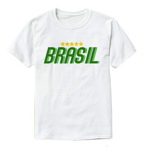 Camisa Masculina Nova Brasil Copa Seleção 2022 Camiseta