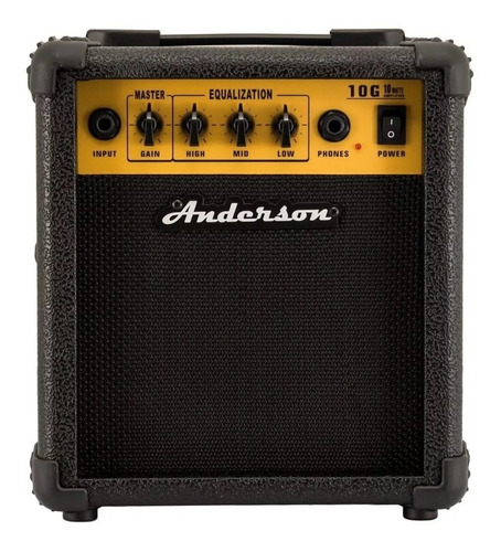 Amplificador Para Guitarra Anderson G-10 And 10 W 5 , Dist