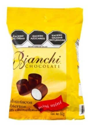 Bombon Bianchi Mini Mini Cubierto De Chocolate La Rosa 60g