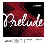 Encordado Para Violín 1/2 Daddario Prelude T. Media J8101-2m