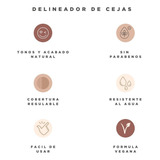 Delineador De Cejas Regina Perfilado Microblading Eyebrow Color 03 Ceja Oscura