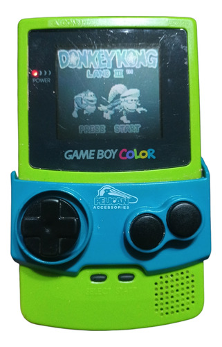 Game Boy Color Kiwi Original Funcionando Con 2 Juegos