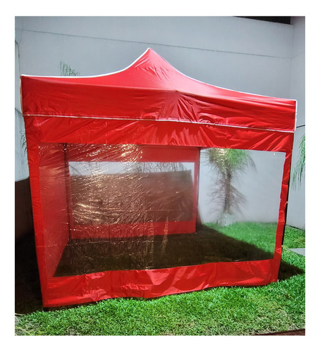 Gacebo Plegable Autoarmable Paredes 3x3 Impermeable Ventanas