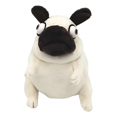 Q Lindo Y Adorable Juguete De Peluche De Pug, Feo Y Lindo | Envío gratis