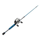 Combo Pesca Caña Reel 7 Rodamientos Zebco Omega Sedal 10lb 