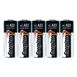 Pila Alcalina Energizer 12 Volts Tipo Cilindro A23, 5 Piezas