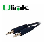 Cable Auxiliar De Audio 3.5mm M/m 1,5mts Ulink