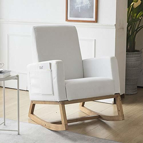 Mueble - Mecedora Para Guardería, Silla Mecedora Con Respald