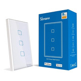 Sonoff T2 Us3 Canales Blanco Panel Tecla Touch Domotica Wifi