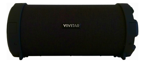Parlante Vivitar Fabric Collection Bluetooth Tube Speaker Vf60013bt Portátil Con Bluetooth  Negro