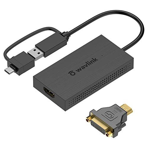 Adaptador Wavlink Usb C A, Hdmi, Usb 3.0 A, Hdmi 4k, 30 Hz,