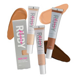 Base De Maquiagem Líquida Ruby Kisses Skin Tint Tom 350 - Escuro Quente  -  30ml 30g