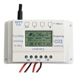 Powmr Controlador De Tiempo Dual De Carga Solar Mppt 40a