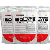 Combo 3x Whey Protein Isolate Optimum 2.0kg Bodybuilders