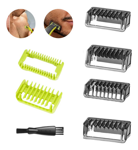 Kit Pentes Para Barbeador Elétrico Philips Oneblade