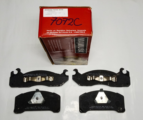 Pastillas De Freno Del Ford Cougar Mustang 83/93 Zephyr 83 Foto 3