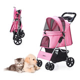 Coche Para Mascotas Paseador Mascotas Plegable  3 En 1