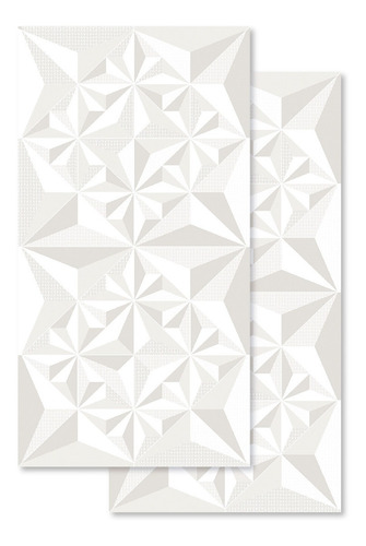 Porcelanico Mix Decor 63x120 Blanco Decorativo Lume