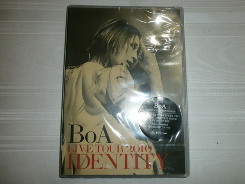 Boa Live Tour 2010 Identity Dvd K-pop No Bts Blackpink Exo..