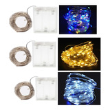 Kit 180 Pcs Cordão Led Fio De Fada - Fairy Light Decoração