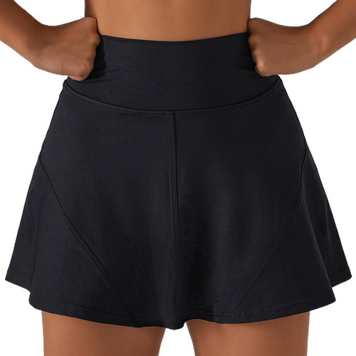 W Falda Culottes De Verano De Mezclilla Sintética