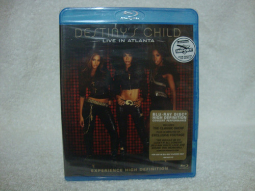 Blu-ray Destiny's Child- Live In Atlanta- Importado- Lacrado